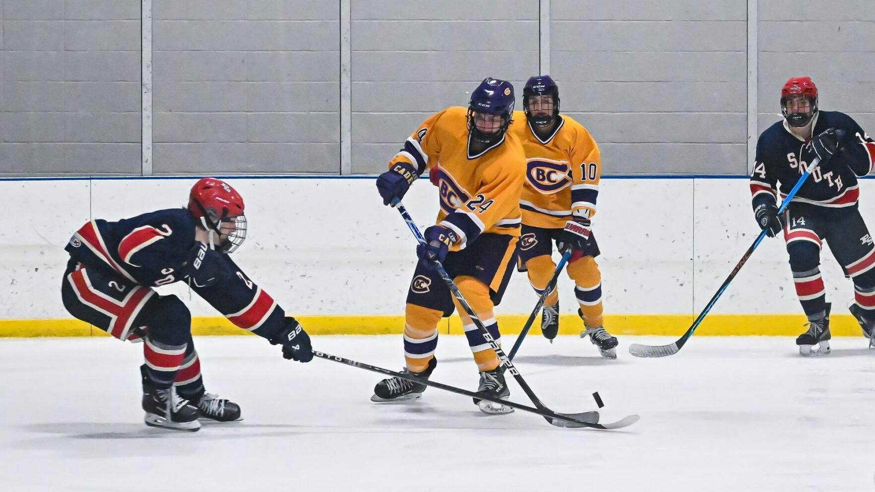 CBC sophomore goalie Gavin Arnold blanks Parkway South in playoff game emergency start
